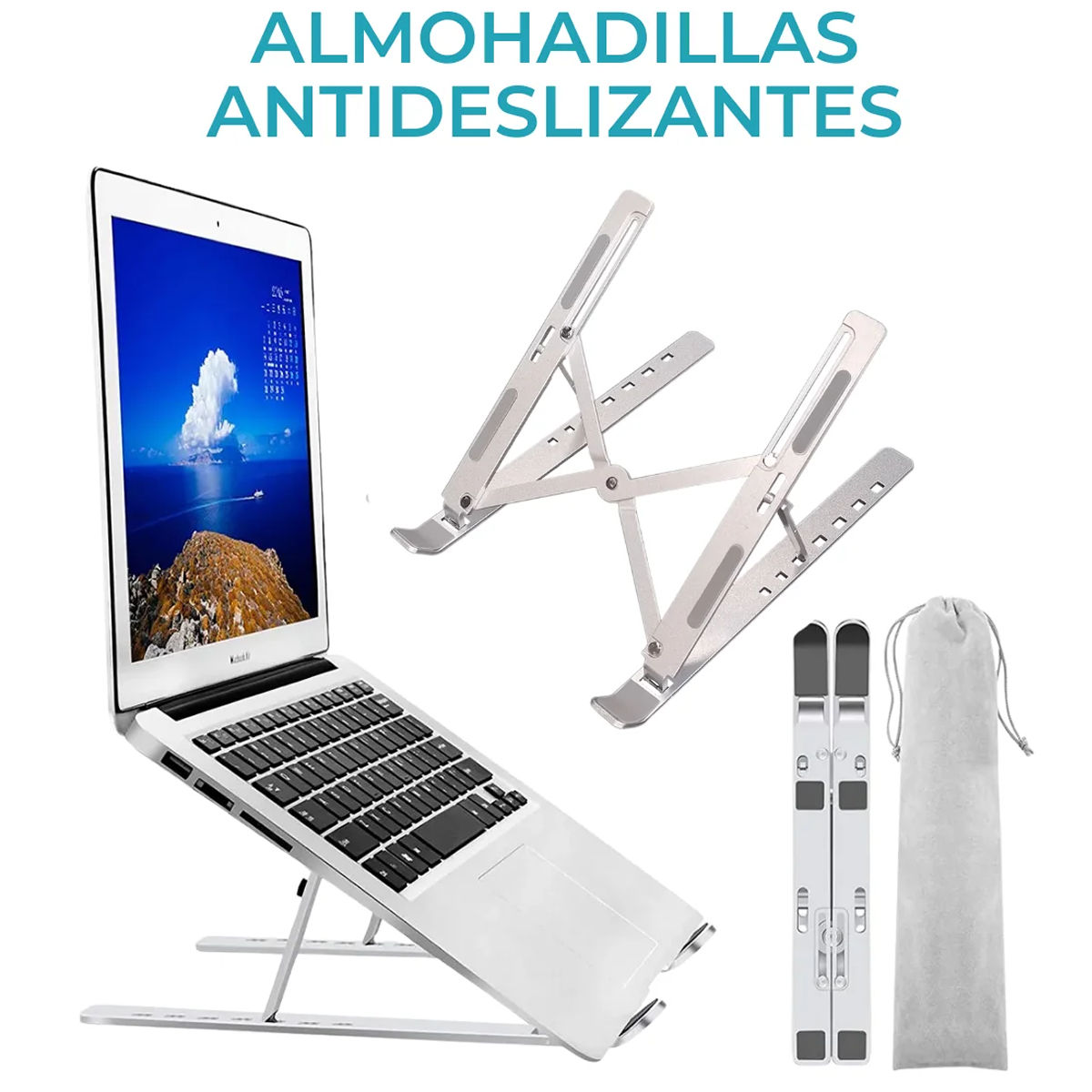 Global Soporte Notebook Plegable alum LPT-STAND-18 4